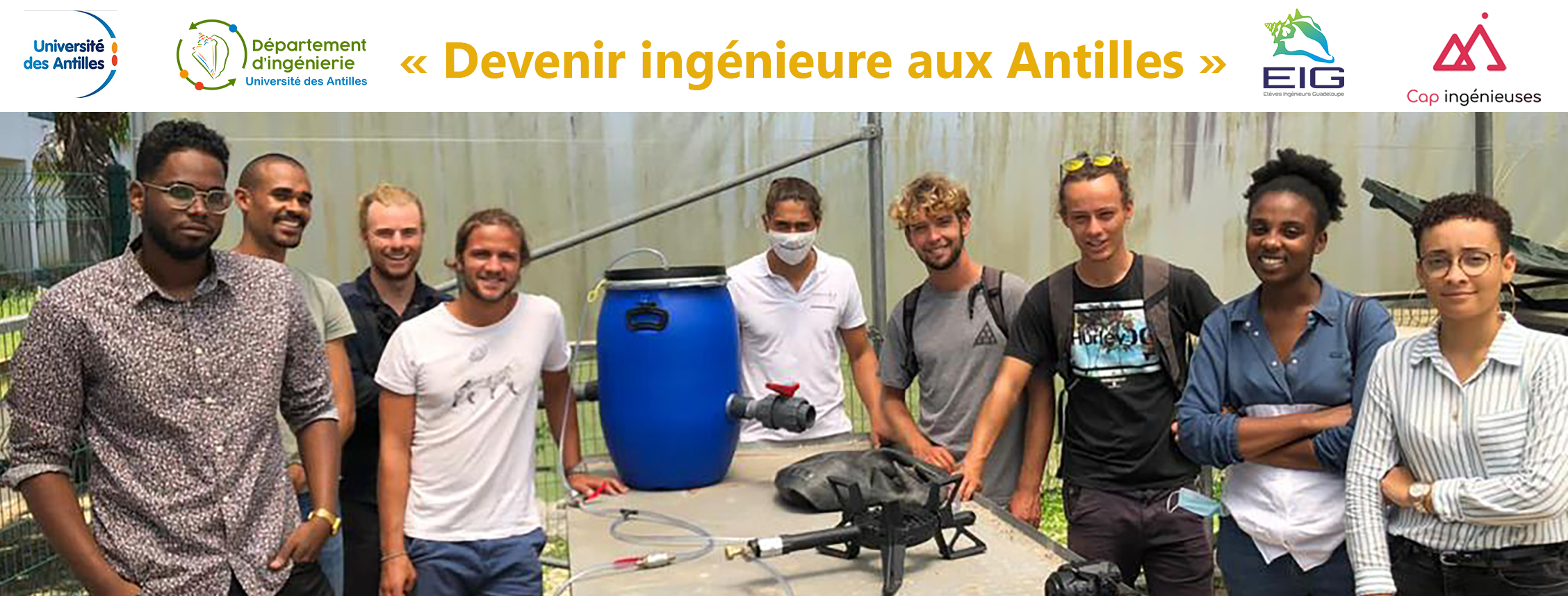 « Devenir ingénieure aux Antilles » – Université des Antilles