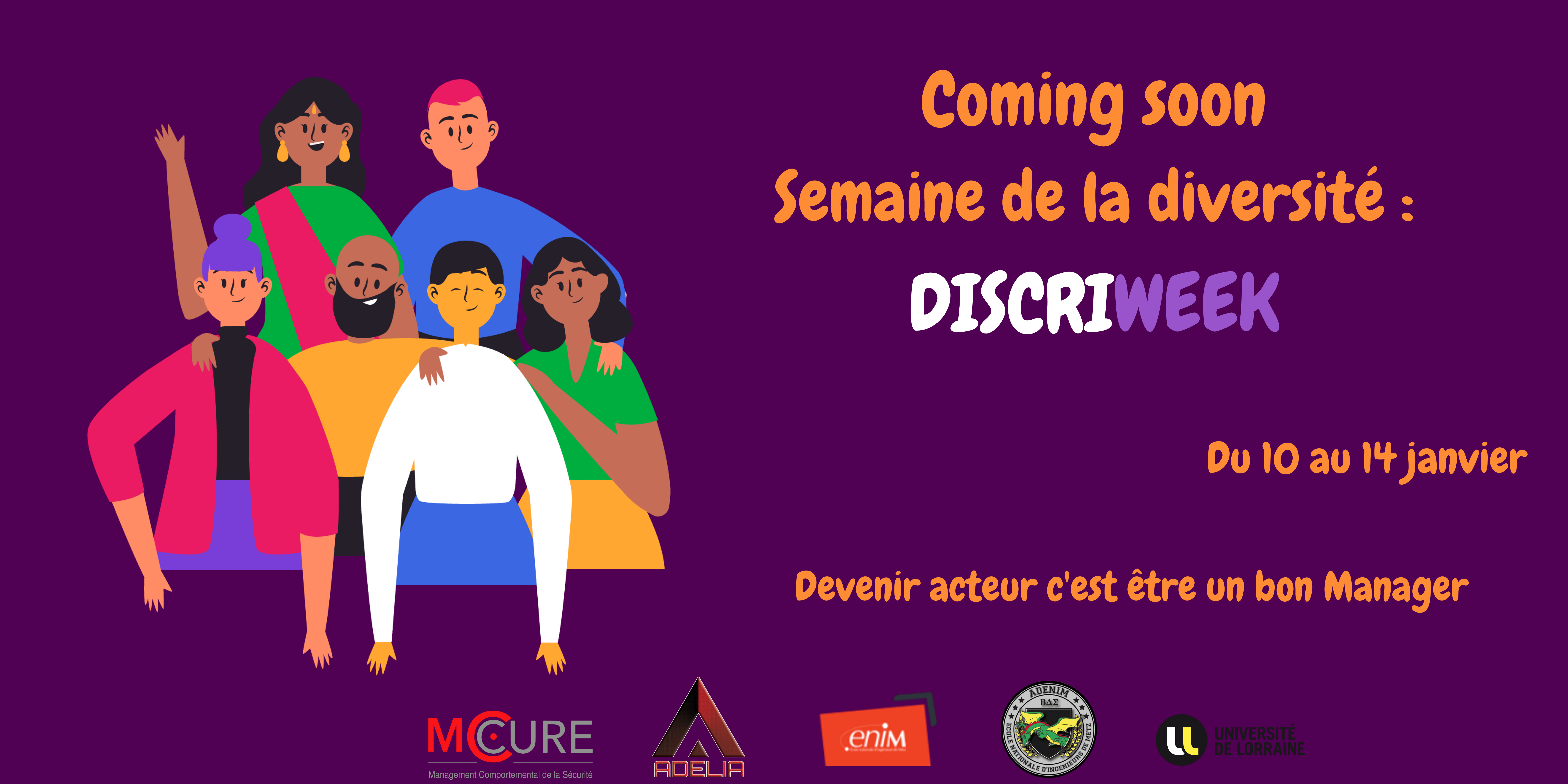 « DISCRIWEEK : semaine de l’égalité » – ENIM