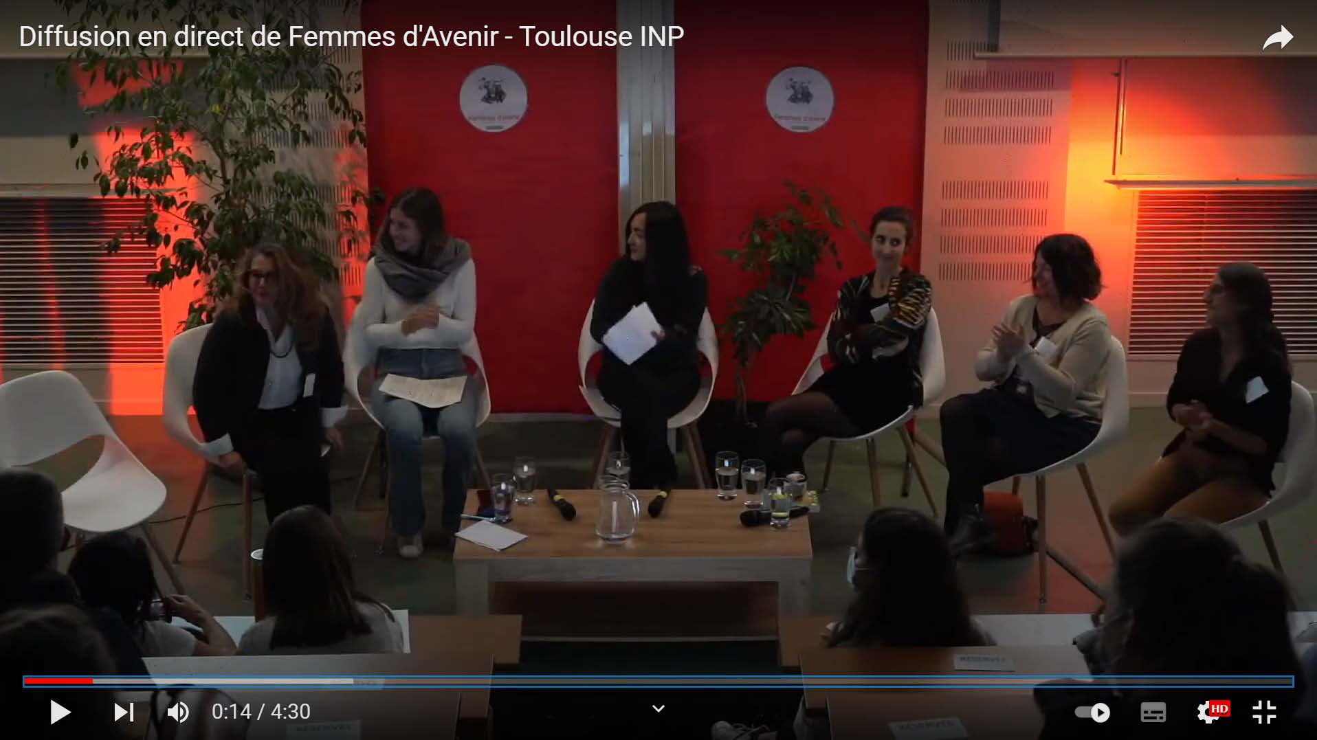 « Conférence Femmes d’Avenir » – Toulouse INP-ENSAT