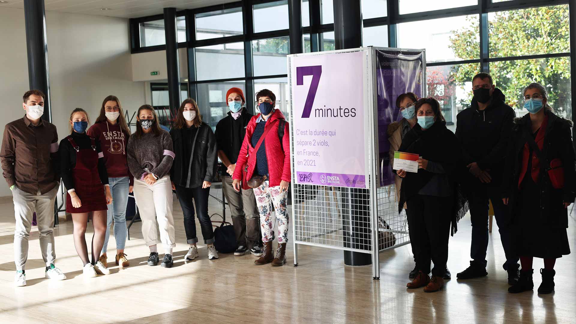 « Journée de lutte contre les violences faites aux femmes » – ENSTA Bretagne