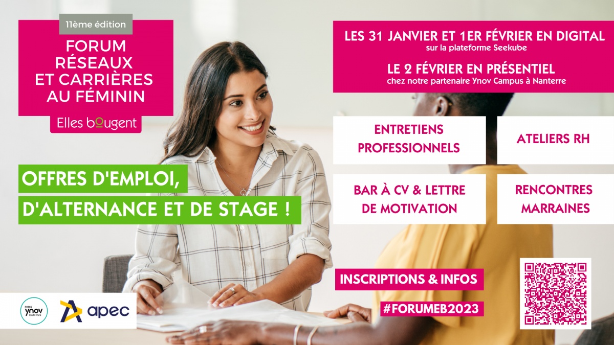 Forum Réseaux & Carrières au féminin 2023