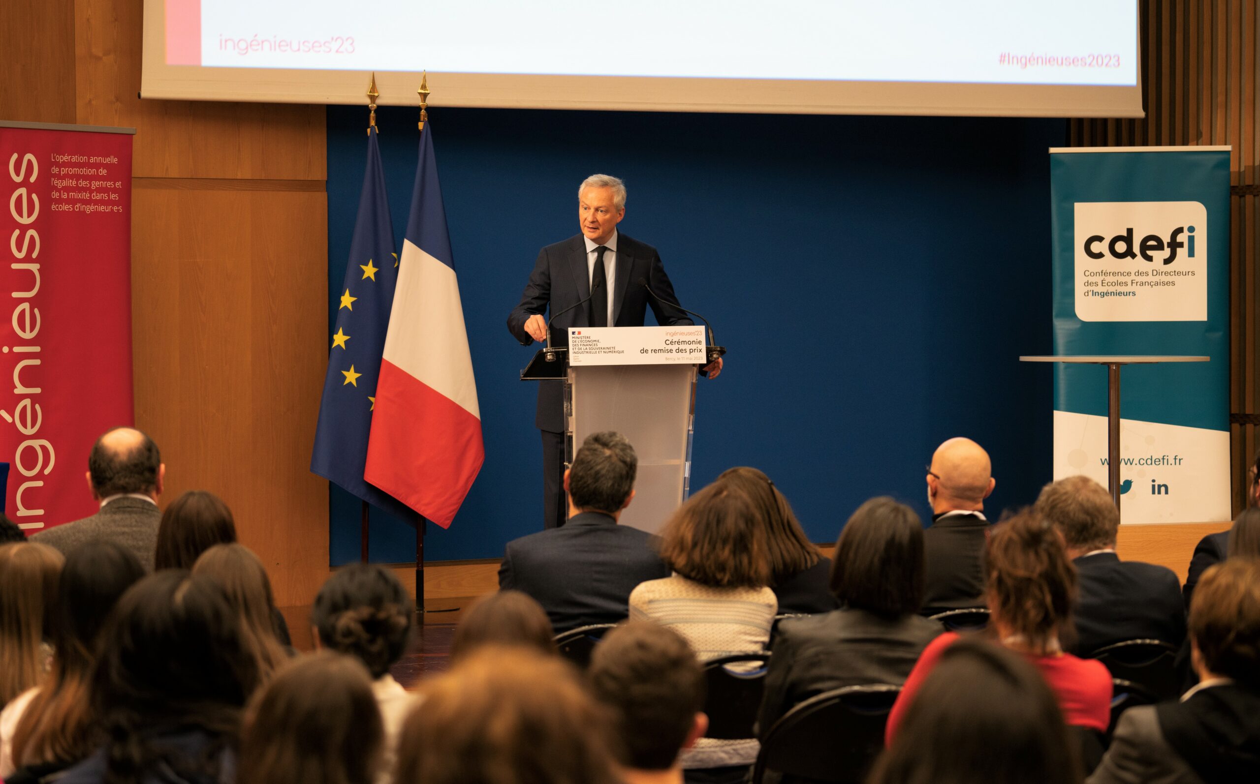 Ingénieuses 2023 : des élèves, femmes et écoles au rendez-vous