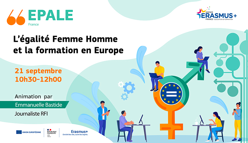 Webconférence « L’égalité Femme Homme et la formation en Europe »