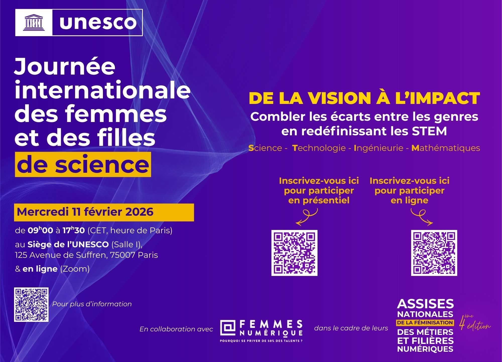 Journée internationale des femmes et des filles de science